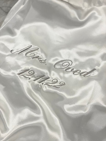 Satin Bridal Robe