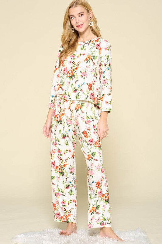 Floral Loungewear Set