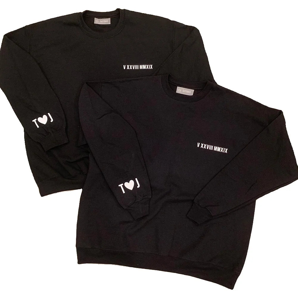 Roman Numeral Anniversary Sweatshirt