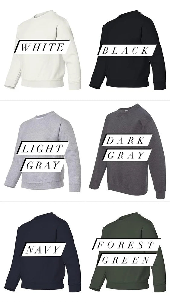 Star Decal Sweatshirt | Youth