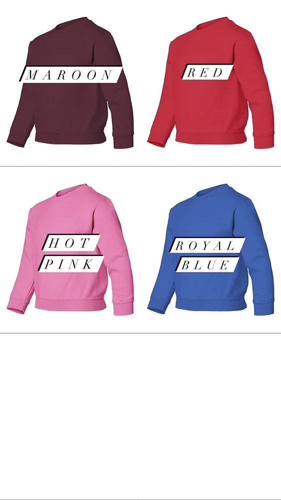 Star Decal Sweatshirt | Youth
