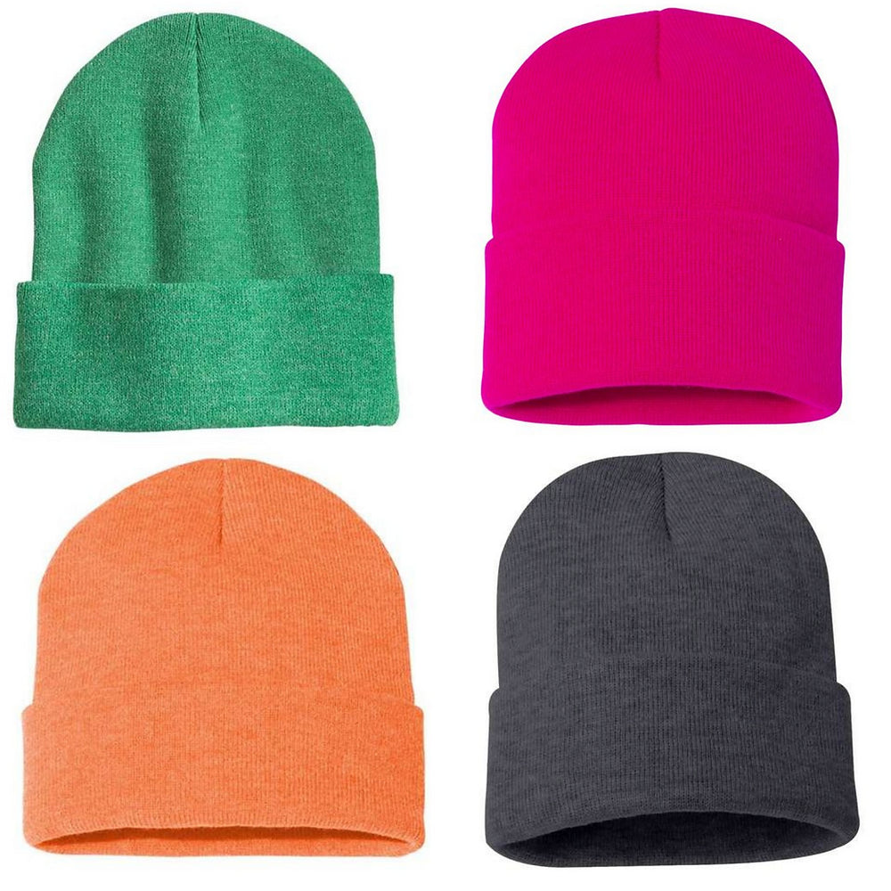Watercolor Tie Dye Beanie