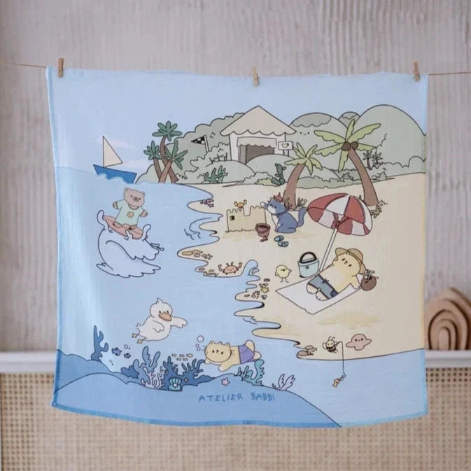 Double Layer Muslin Blanket