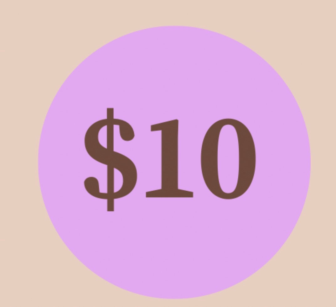 Sample sale - $10