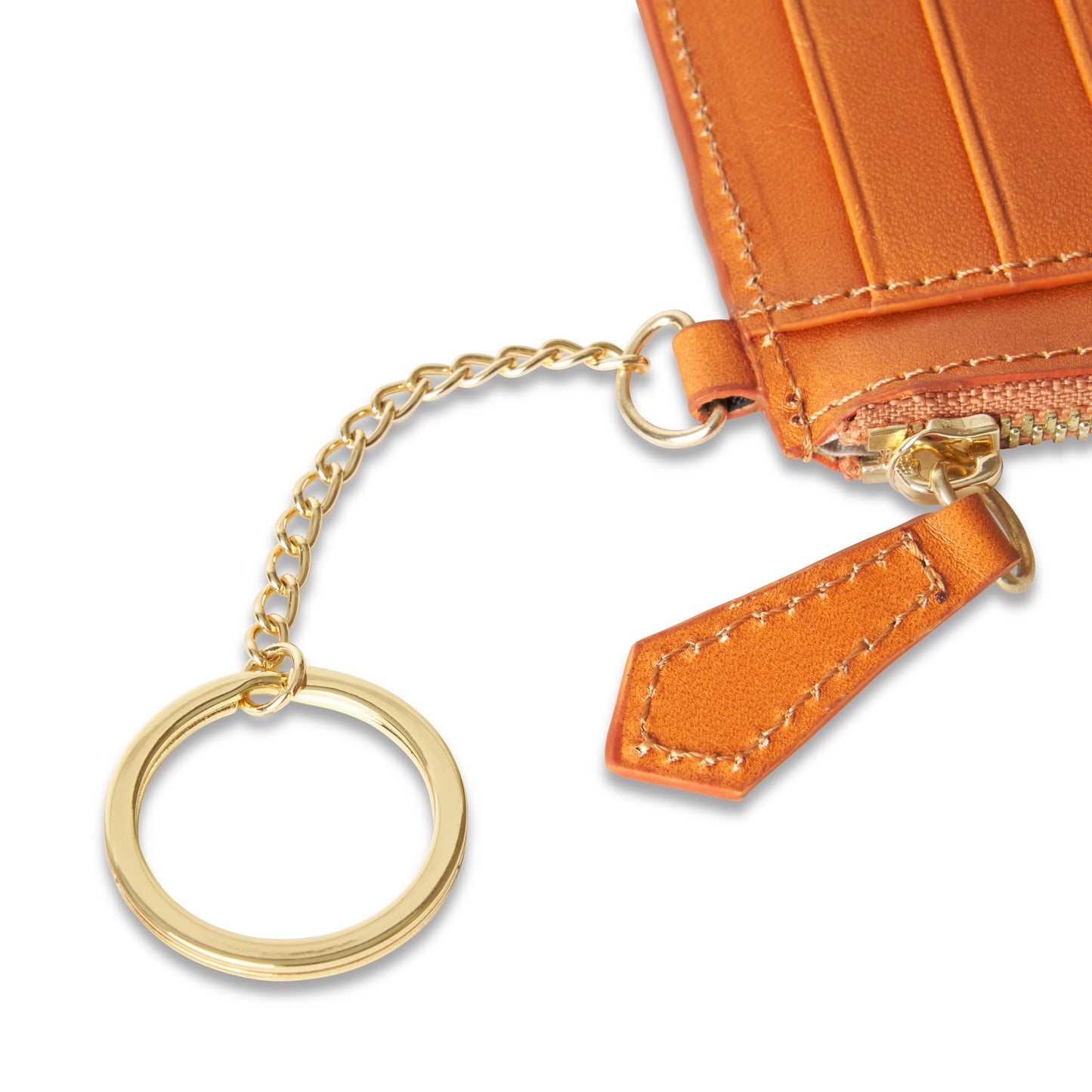 Leather Key Chain Wallet