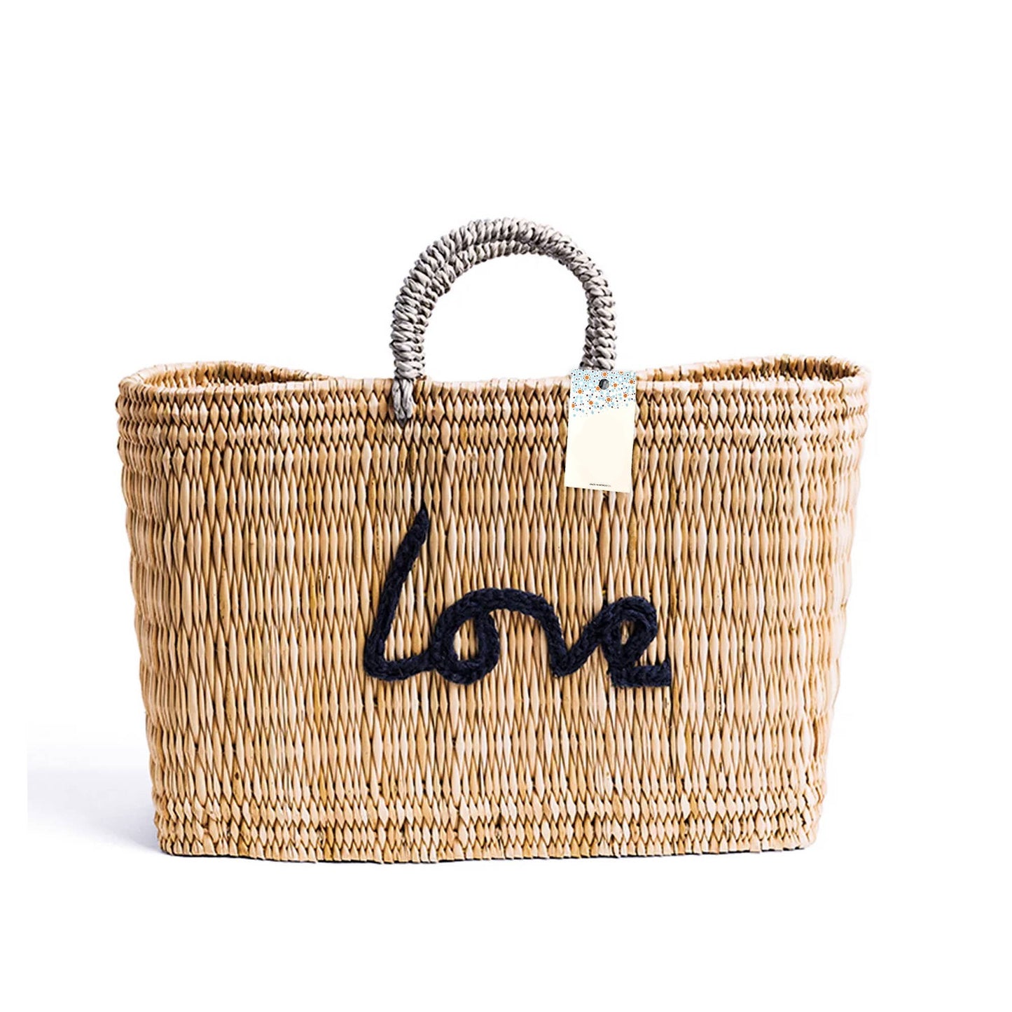 Straw Beach Tote