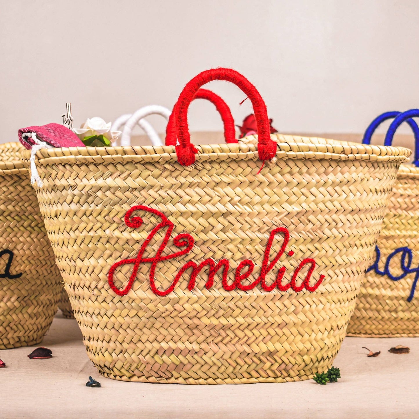 Straw Beach Bag