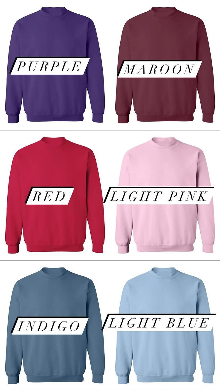 Couples Heart Decal Sweatshirt | Adult