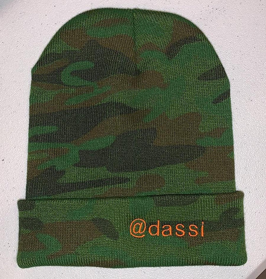 Embroidered Beanie