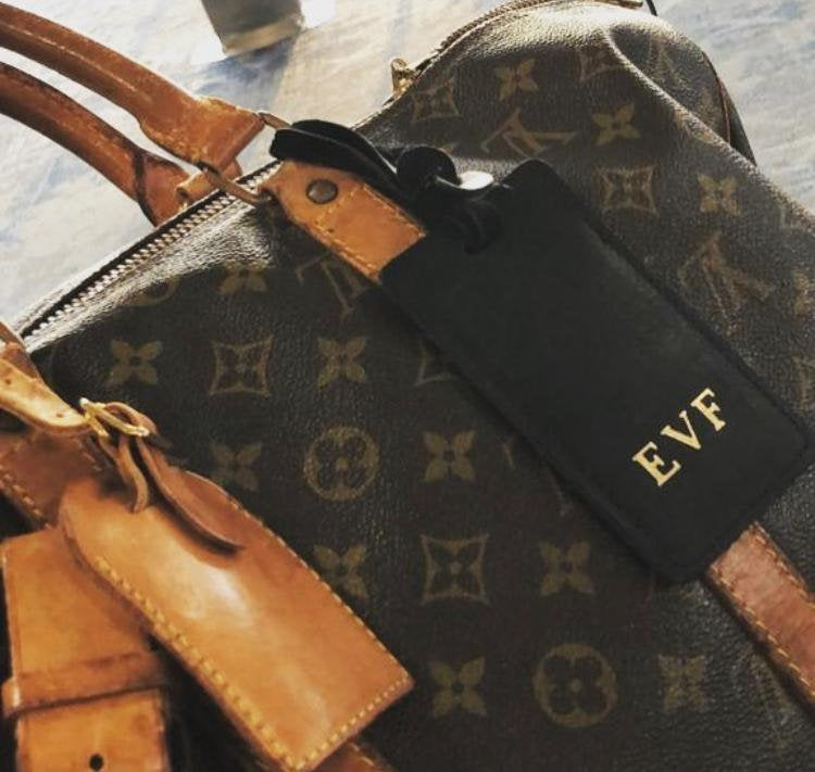Leather Luggage Tag (Set of 2)