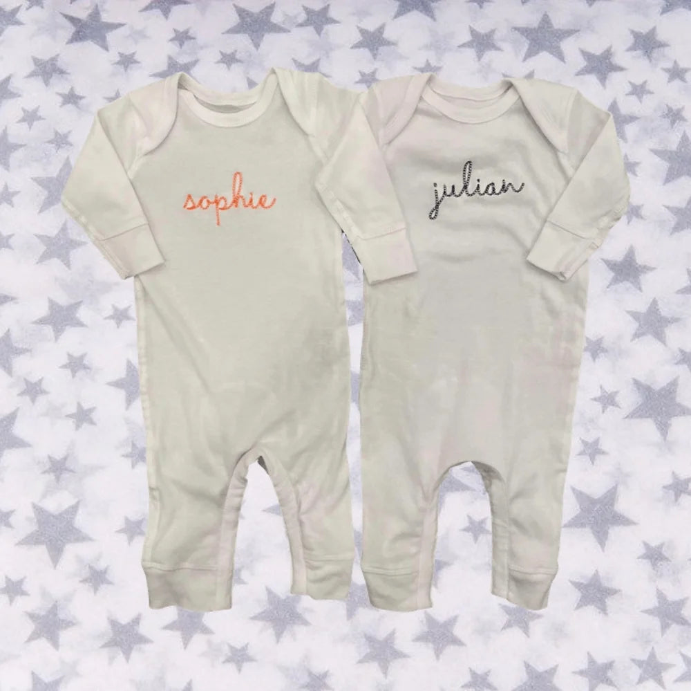Embroidered Onesie