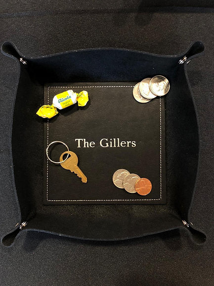Leather Catch Tray