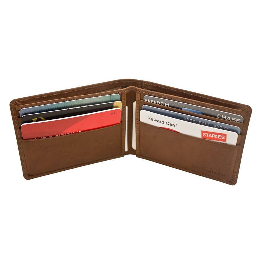 Leather Bifold Wallet
