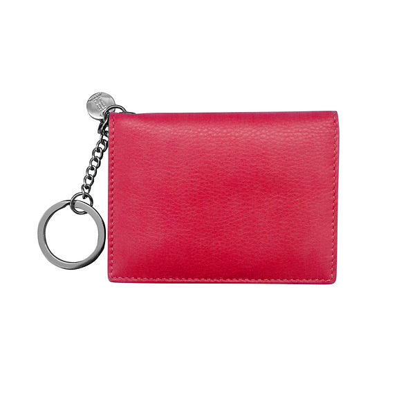 Key Ring Flap Wallet