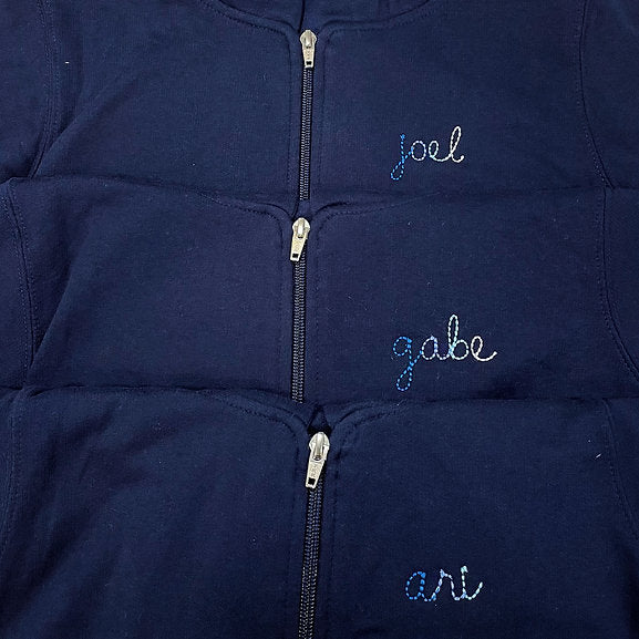 Multicolor Stitch Zip-Ups | Toddler and Youth
