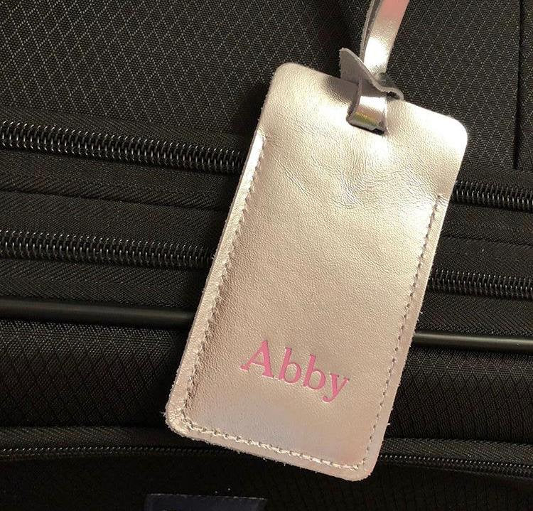 Leather Luggage Tag (Set of 2)