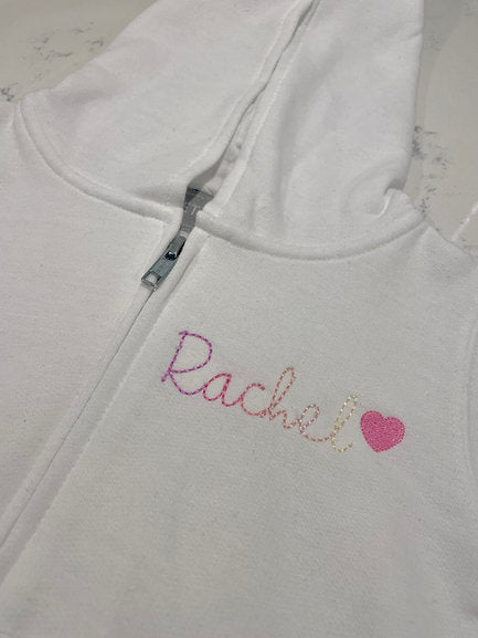 Multicolor Stitch Zip-Ups | Toddler and Youth