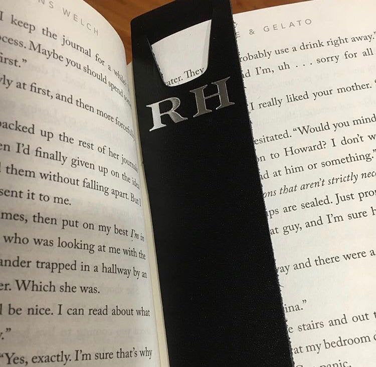 Leather Bookmark