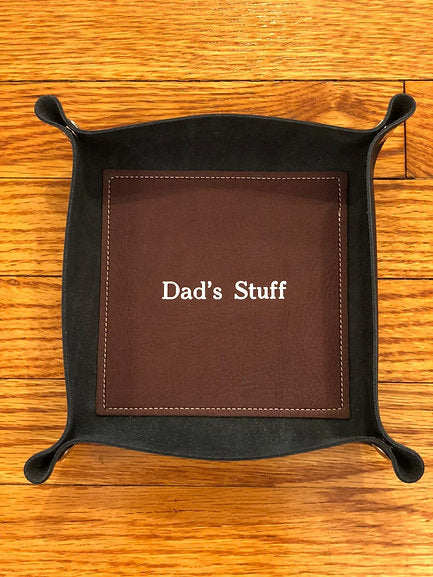 Leather Catch Tray