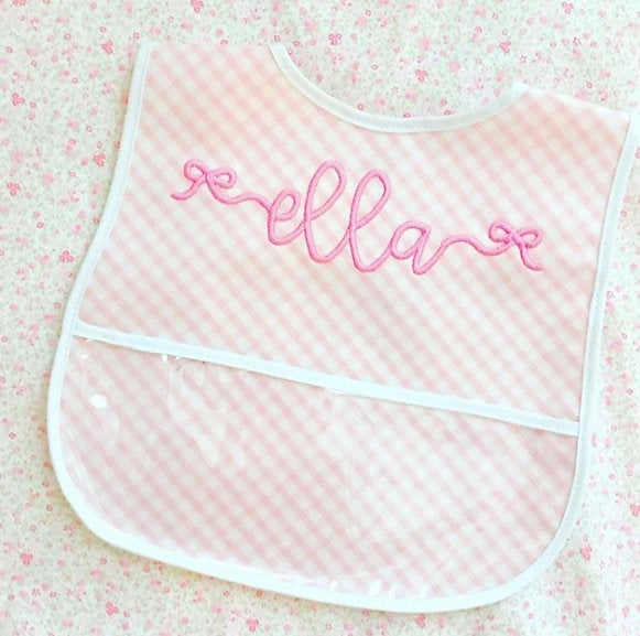 Laminated Bib | The Mia Collection