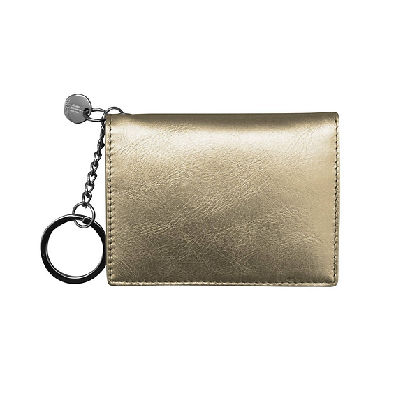 Key Ring Flap Wallet