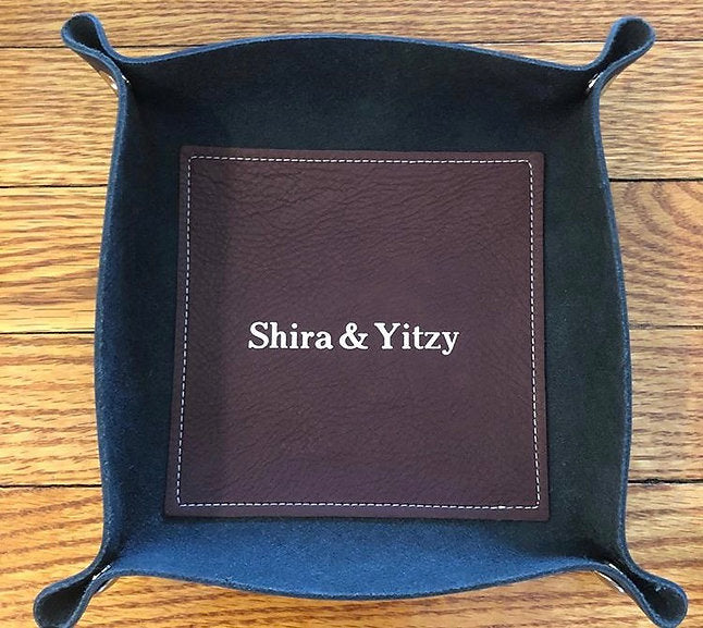 Leather Catch Tray