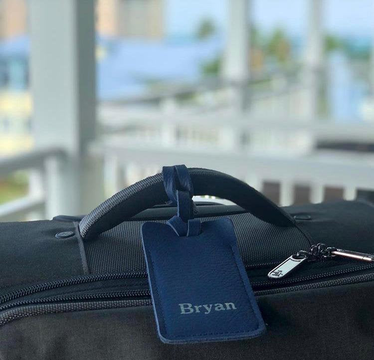 Leather Luggage Tag (Set of 2)
