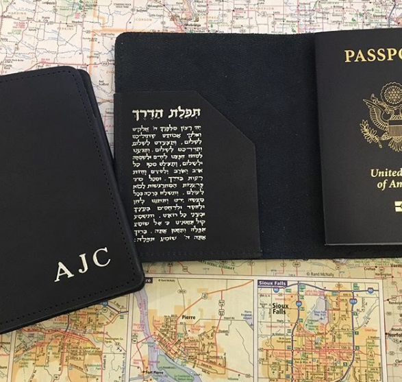 Leather Travel Set