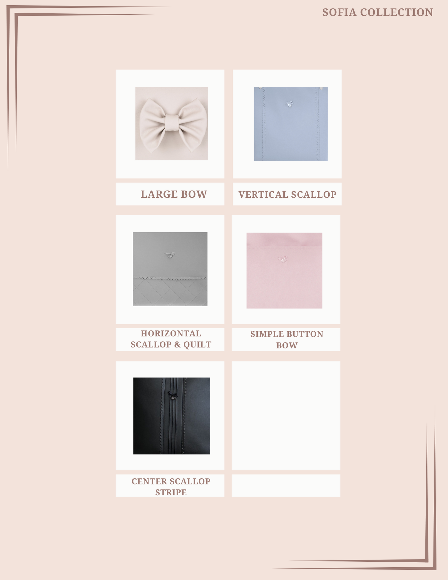 Standard Diaper Bag | Sofia Collection