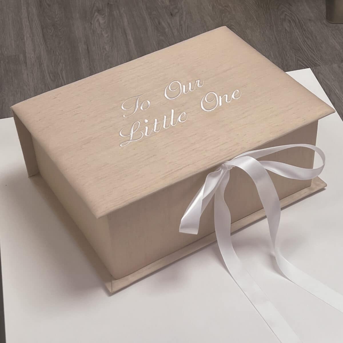 Custom Medium Baby Keepsake Box