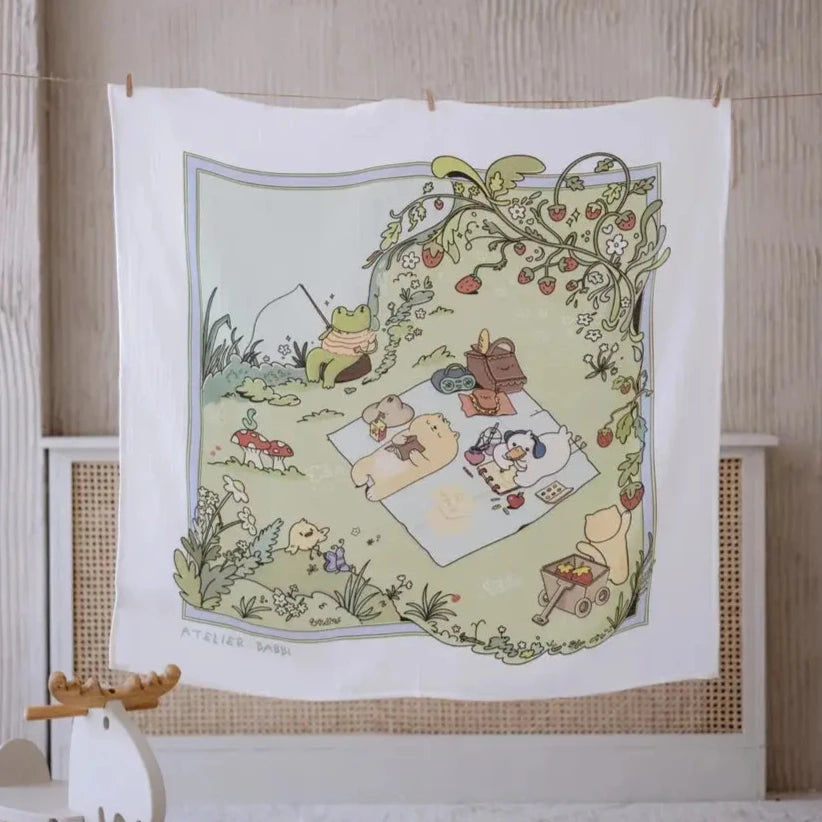 Double Layer Muslin Blanket