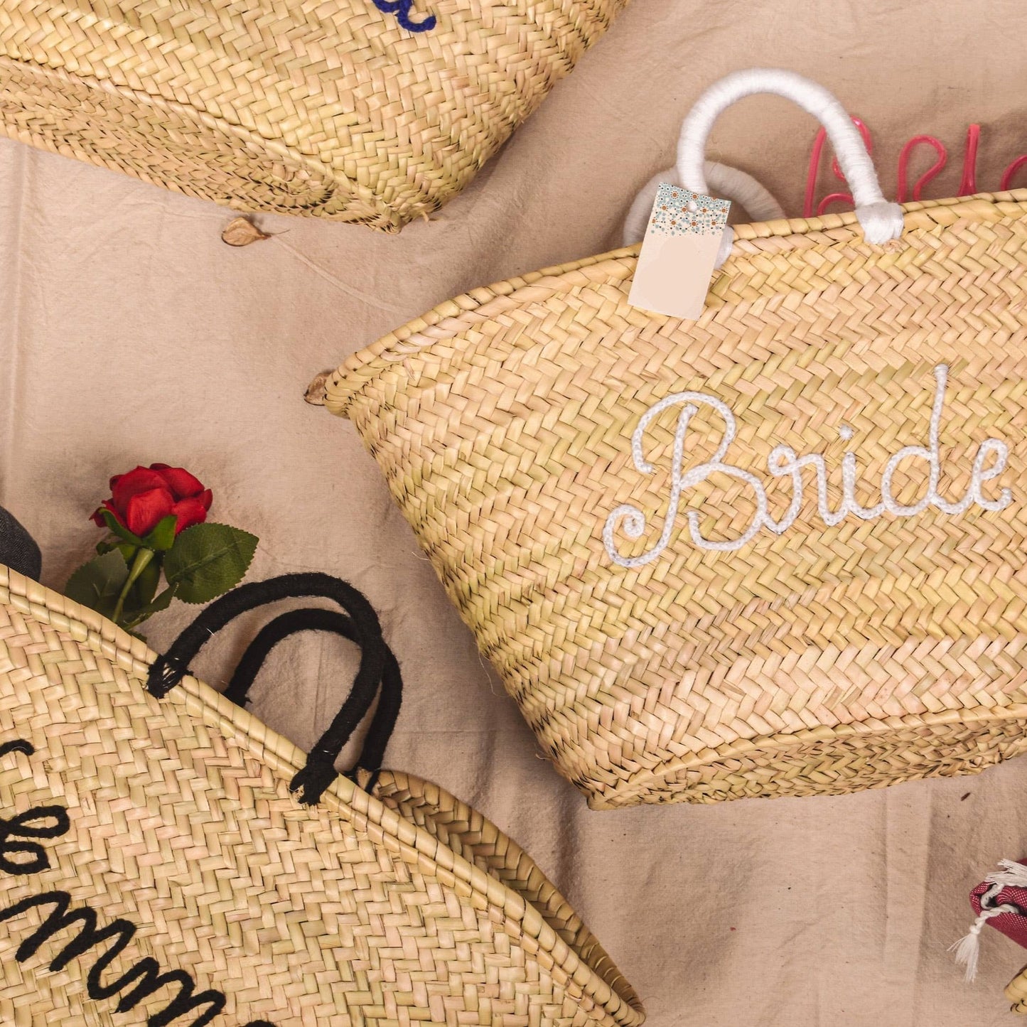 Straw Beach Bag