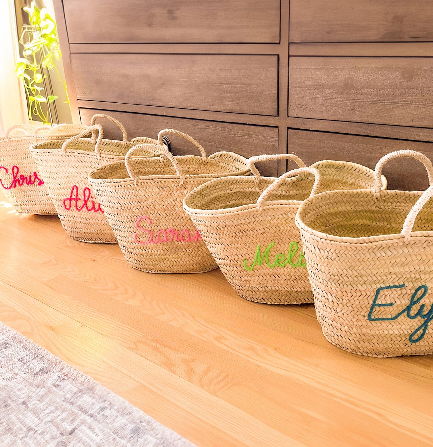 Straw Beach Bag