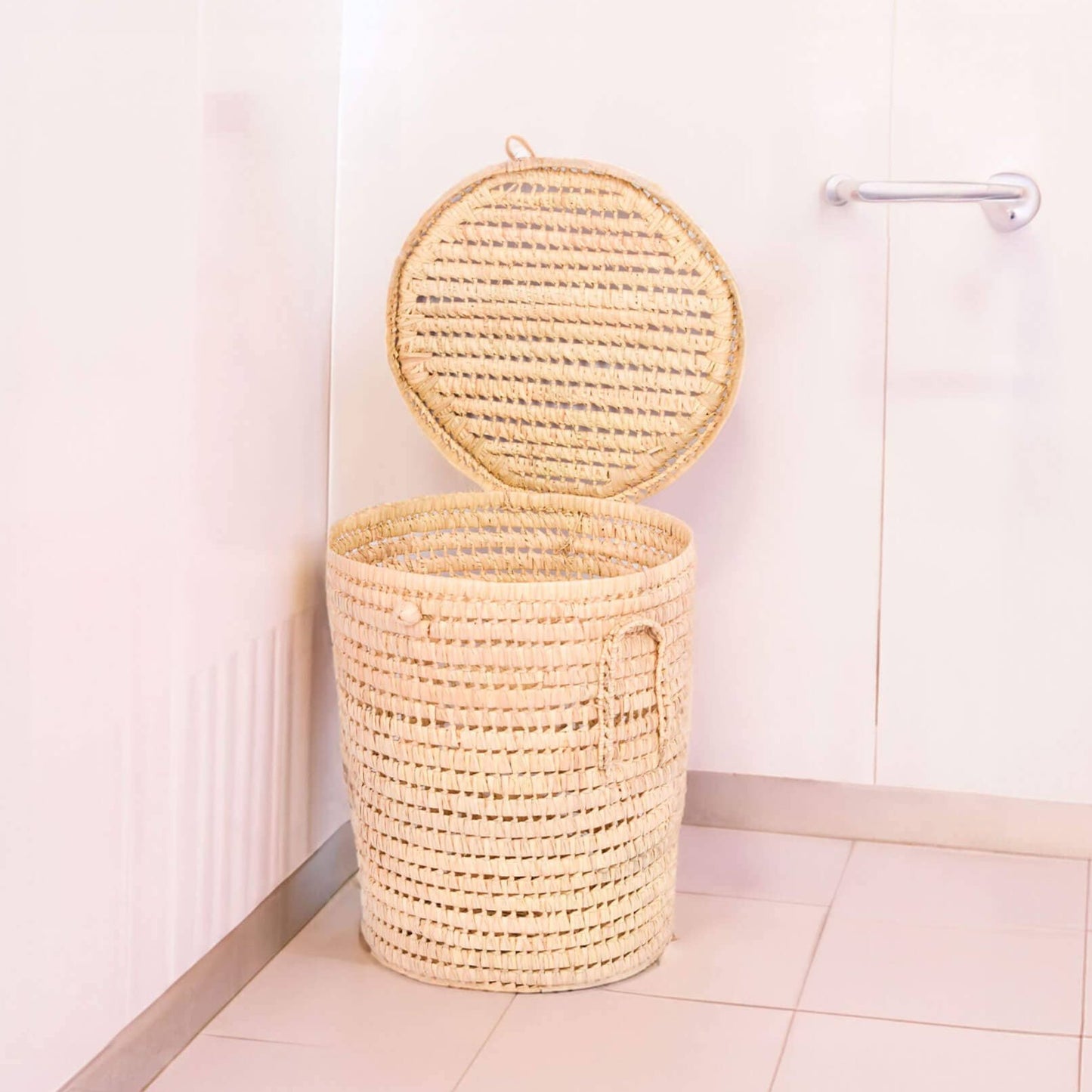 Straw Laundry Basket