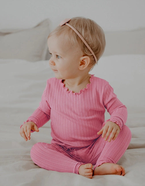 Ribbed Kids Pajama
