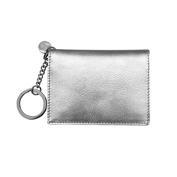 Key Ring Flap Wallet