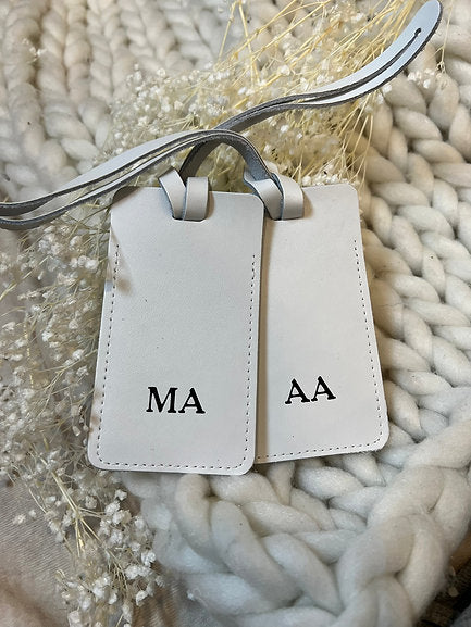 Leather Luggage Tag (Set of 2)