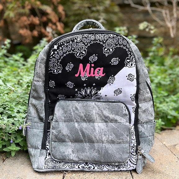 Printed Backpack | The Max Collection