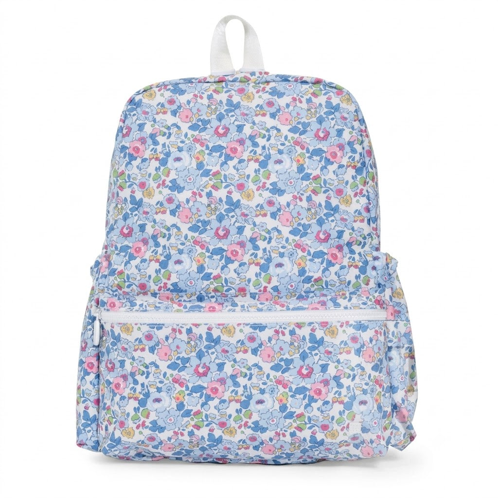 The Aliza personalized kids backpack in Botanical print.