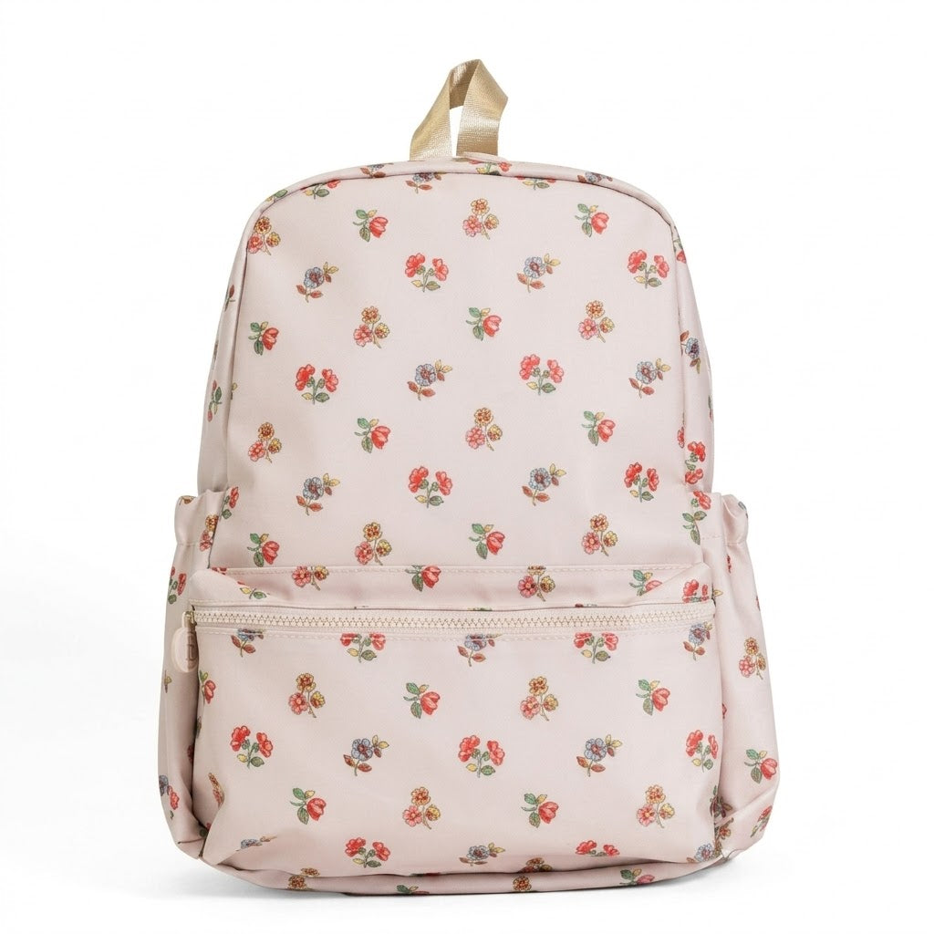 The Aliza personalized kids backpack in Charlotte print.