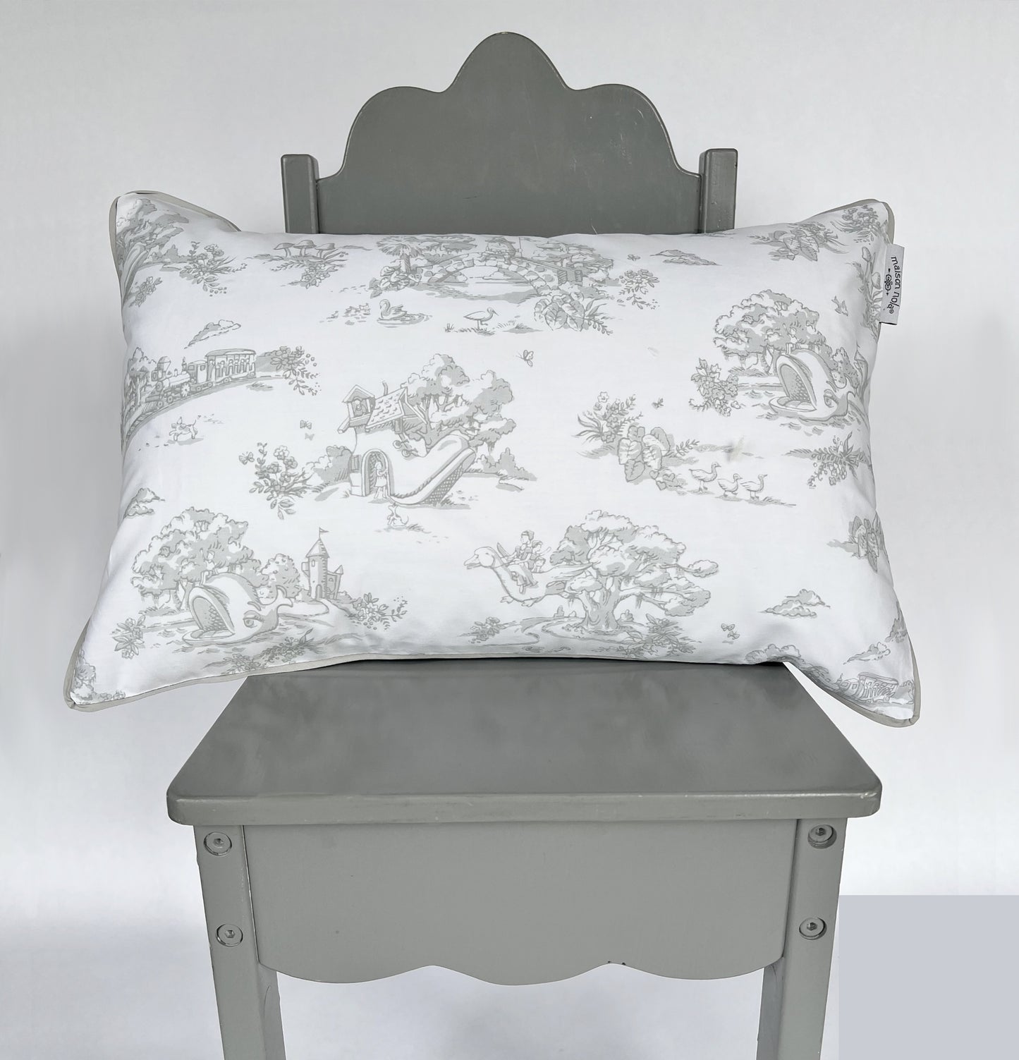 Toile Decorative Pillow | The Miri Collection