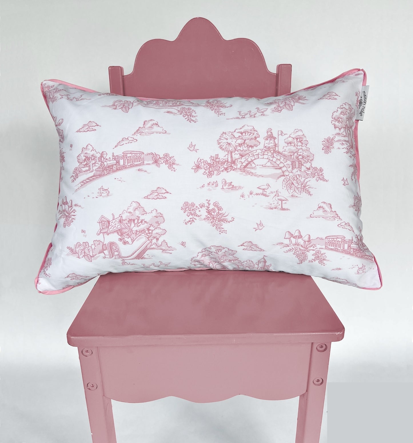 Toile Decorative Pillow | The Miri Collection